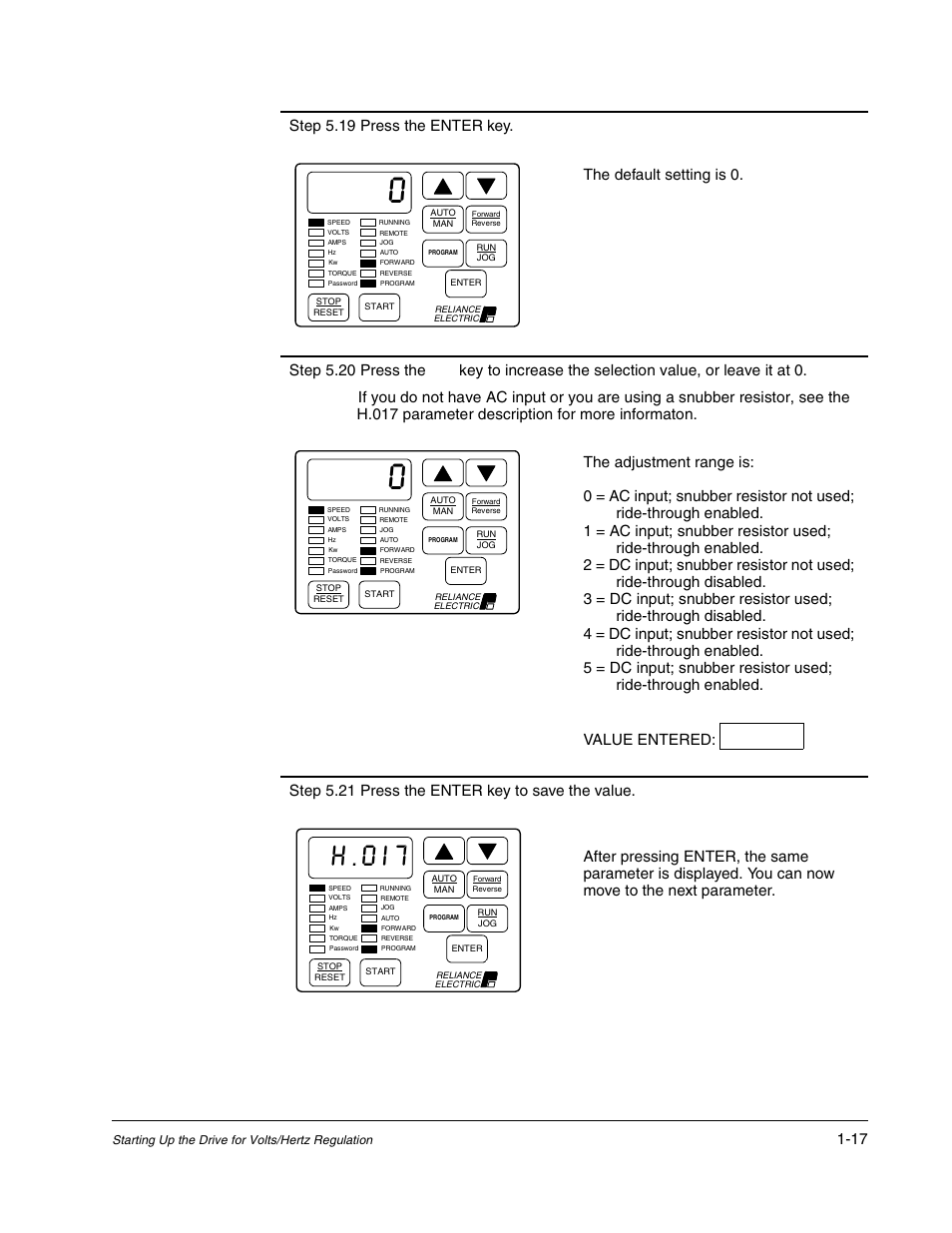 H.0i7 | Rockwell Automation Liqui-Flo AC GP Vector Drive Version 6.4 User Manual | Page 27 / 226