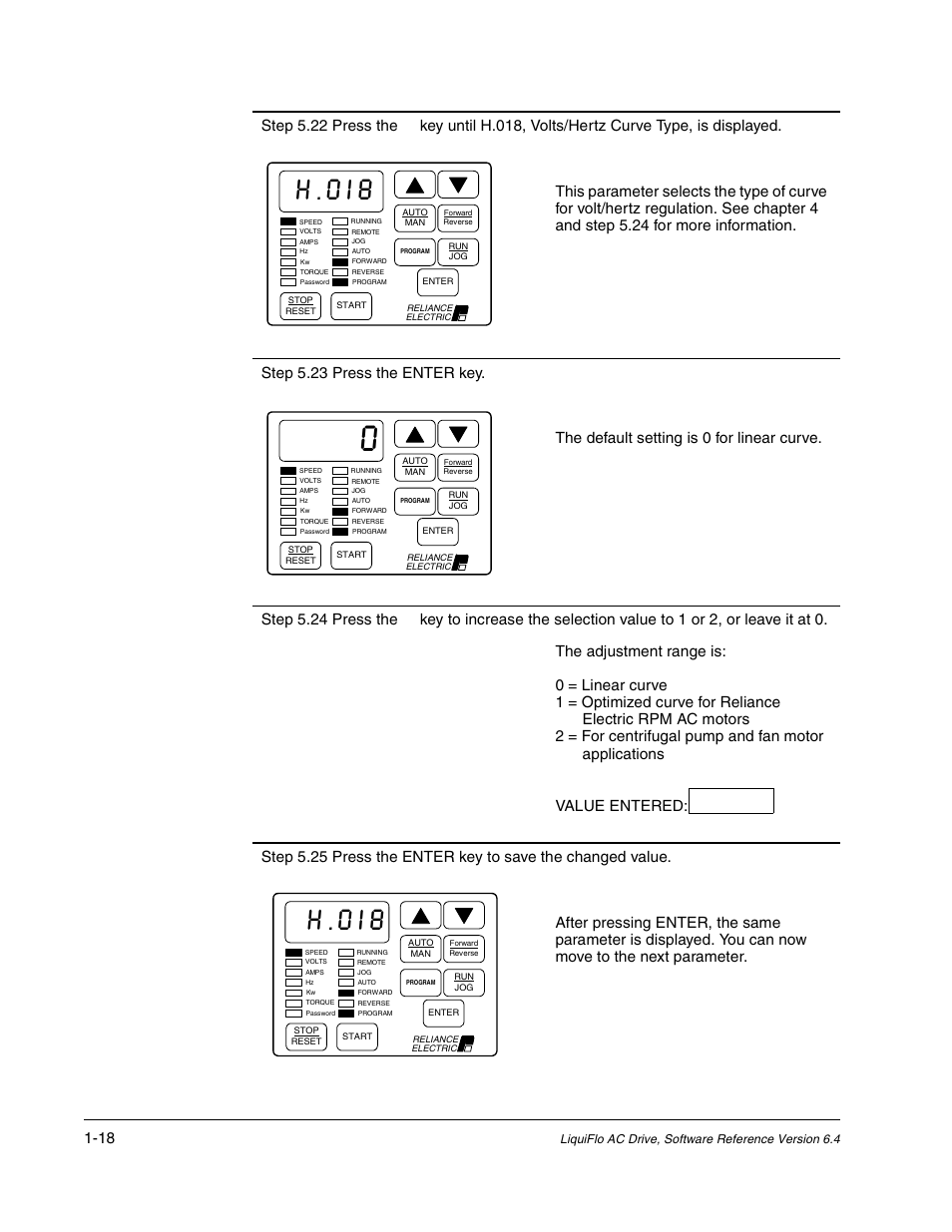 H.0i8 | Rockwell Automation Liqui-Flo AC GP Vector Drive Version 6.4 User Manual | Page 28 / 226