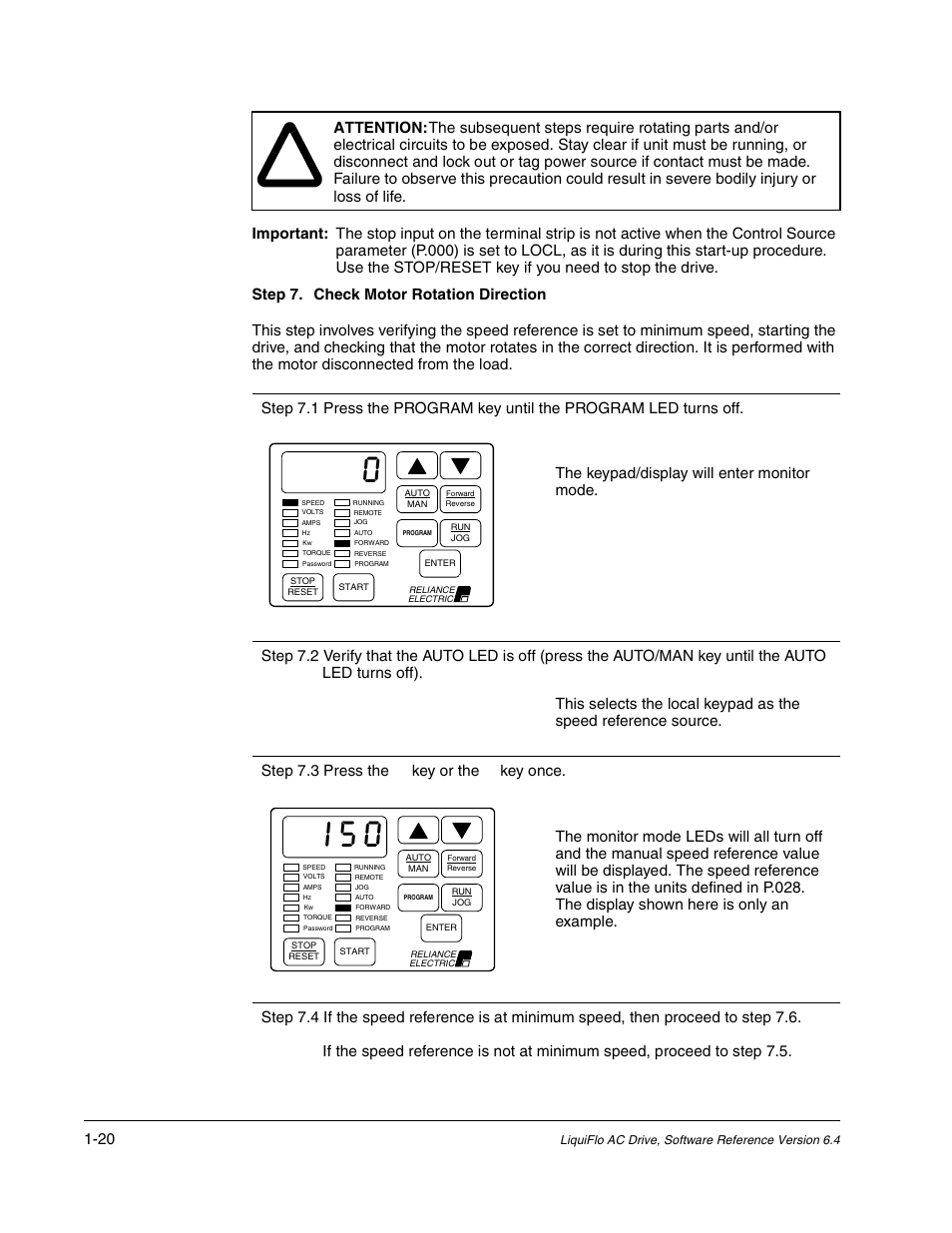 Rockwell Automation Liqui-Flo AC GP Vector Drive Version 6.4 User Manual | Page 30 / 226