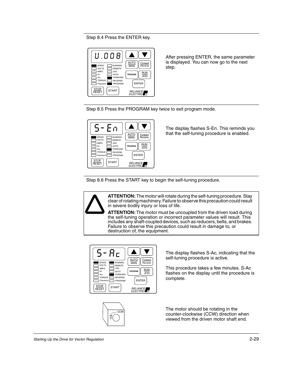 U.008 | Rockwell Automation Liqui-Flo AC GP Vector Drive Version 6.4 User Manual | Page 63 / 226