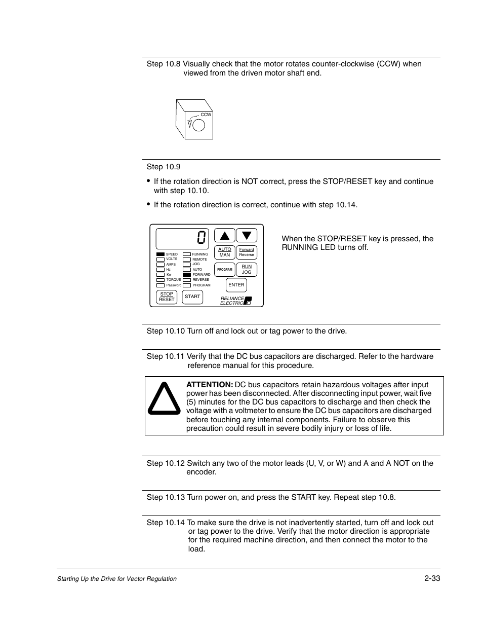 Rockwell Automation Liqui-Flo AC GP Vector Drive Version 6.4 User Manual | Page 67 / 226