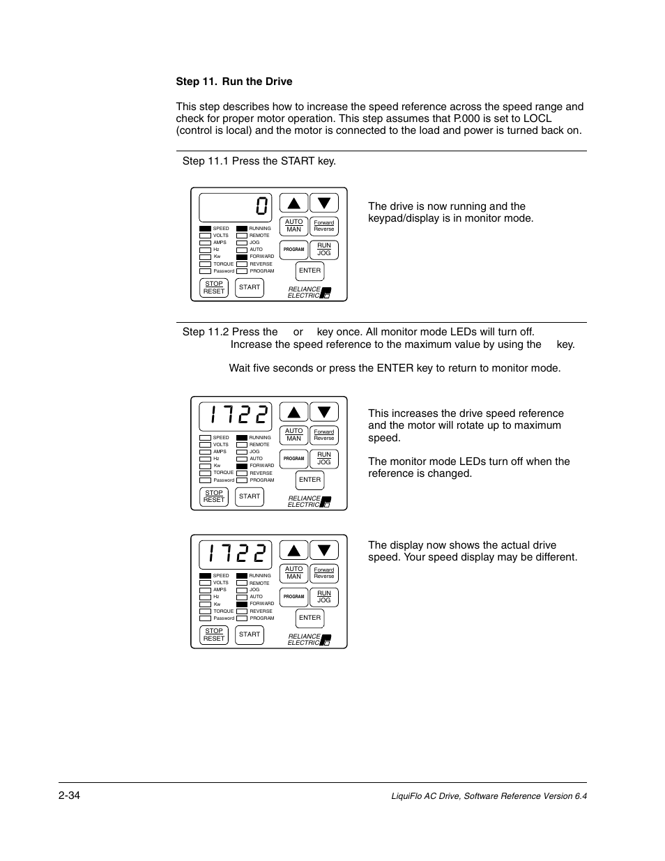 I722 | Rockwell Automation Liqui-Flo AC GP Vector Drive Version 6.4 User Manual | Page 68 / 226