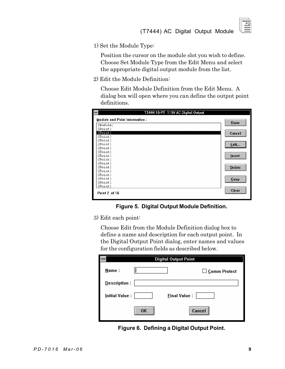Rockwell Automation T7444 ICS Regent+Plus AC Digital Output Module 110VAC User Manual | Page 9 / 13