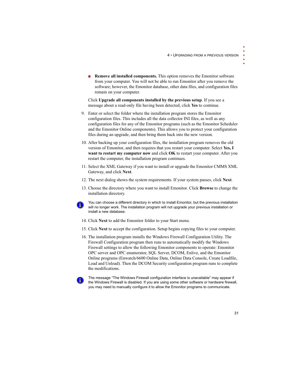 Rockwell Automation Emonitor with an MS SQL Networked Database User Manual | Page 35 / 44