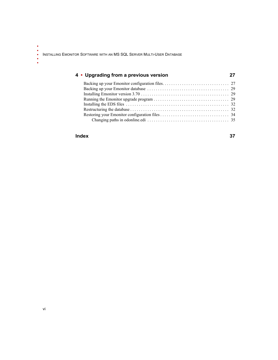 Rockwell Automation Emonitor with an MS SQL Networked Database User Manual | Page 4 / 44