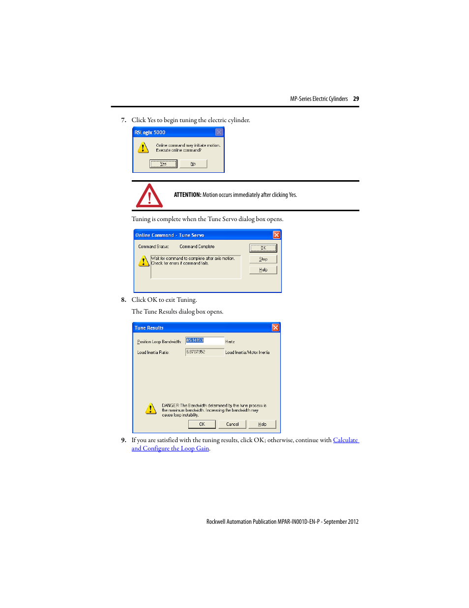 Rockwell Automation MPAR Electric Cylinders  User Manual | Page 29 / 48