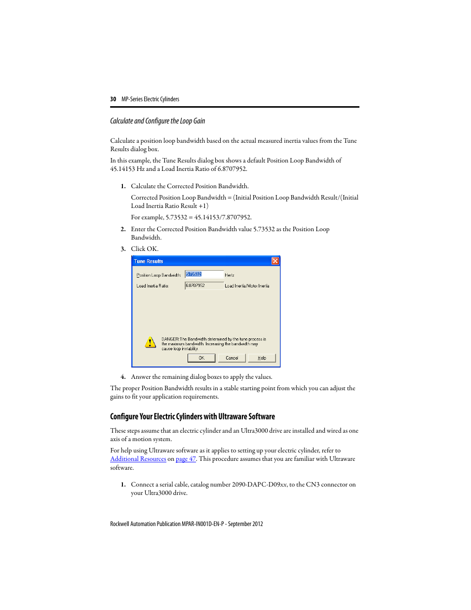 Rockwell Automation MPAR Electric Cylinders  User Manual | Page 30 / 48