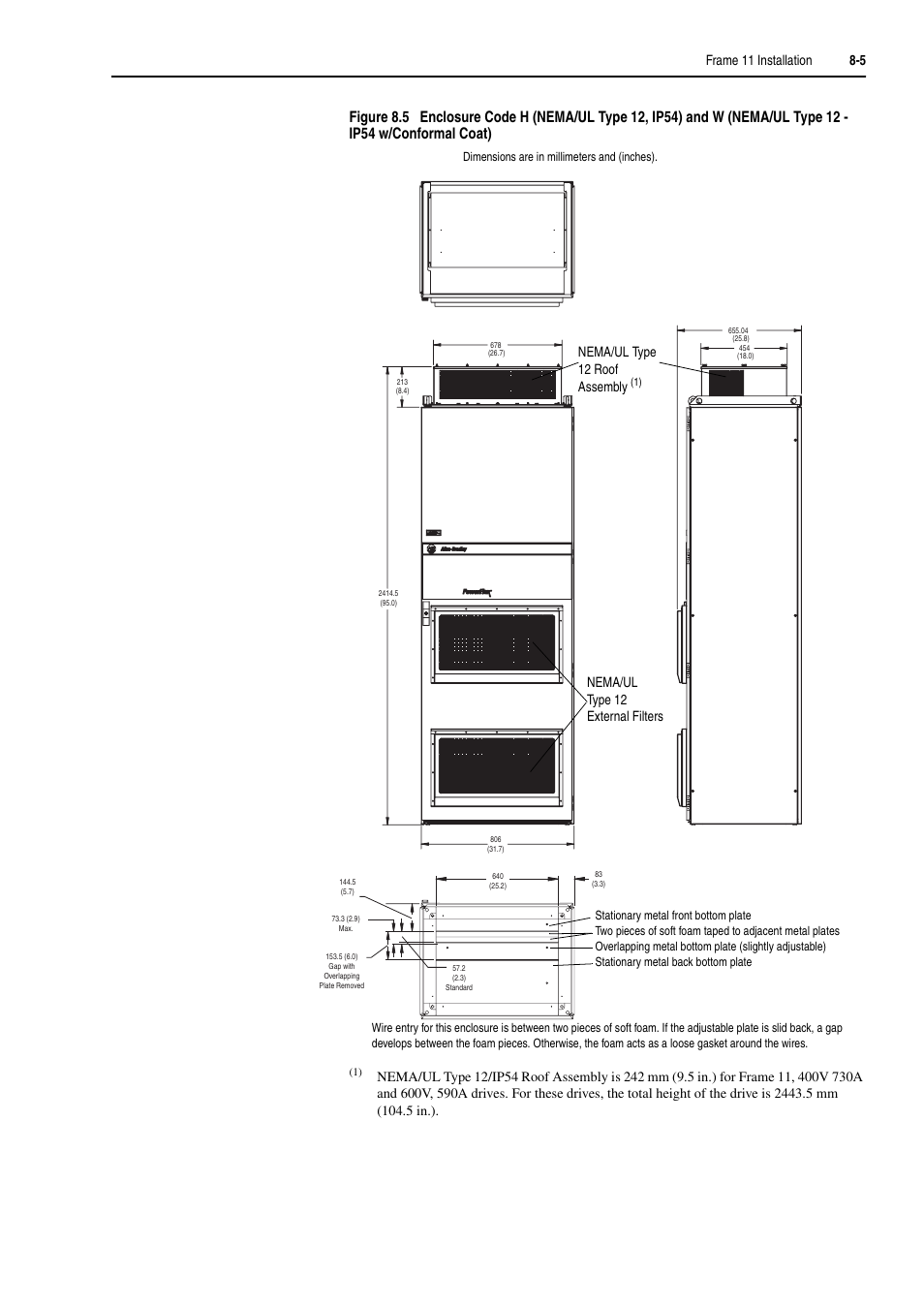 Rockwell Automation 20D PowerFlex 700H and 700S Frame 9-14 Drives Installation - A4 Size User Manual | Page 103 / 242