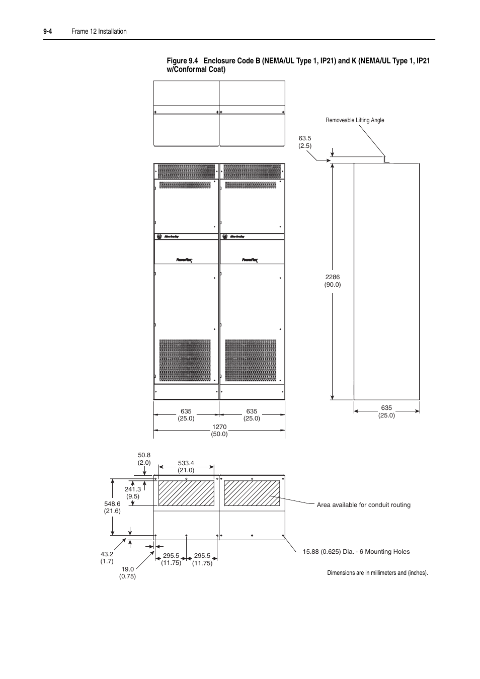 Rockwell Automation 20D PowerFlex 700H and 700S Frame 9-14 Drives Installation - A4 Size User Manual | Page 118 / 242