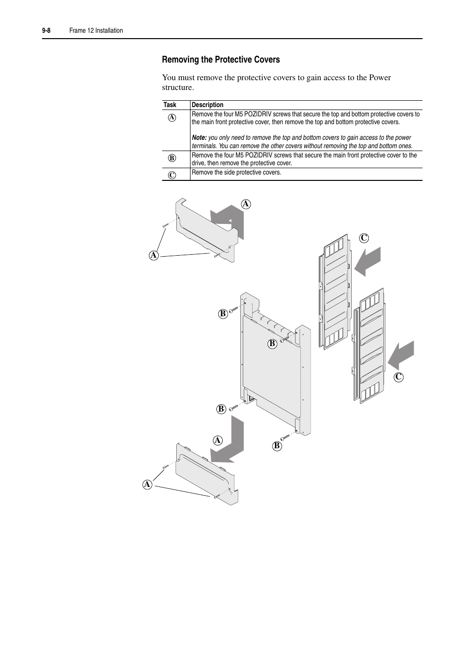 Rockwell Automation 20D PowerFlex 700H and 700S Frame 9-14 Drives Installation - A4 Size User Manual | Page 122 / 242