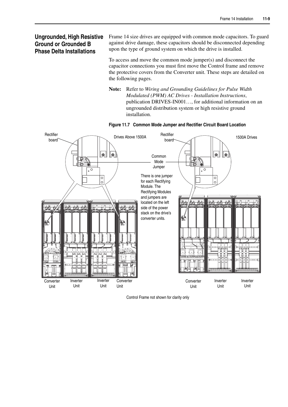 Rockwell Automation 20D PowerFlex 700H and 700S Frame 9-14 Drives Installation - A4 Size User Manual | Page 155 / 242