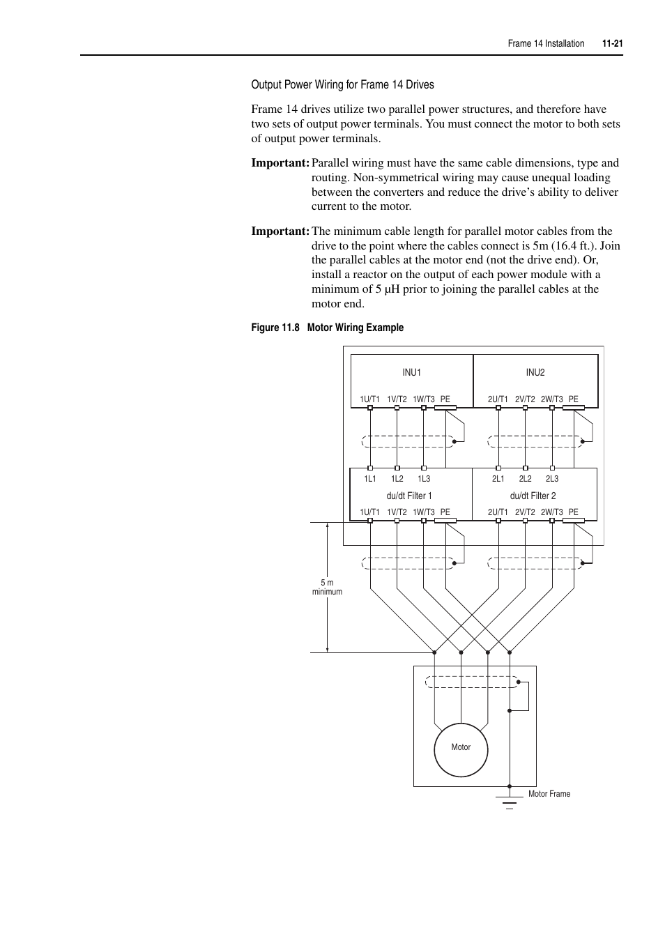 Rockwell Automation 20D PowerFlex 700H and 700S Frame 9-14 Drives Installation - A4 Size User Manual | Page 167 / 242