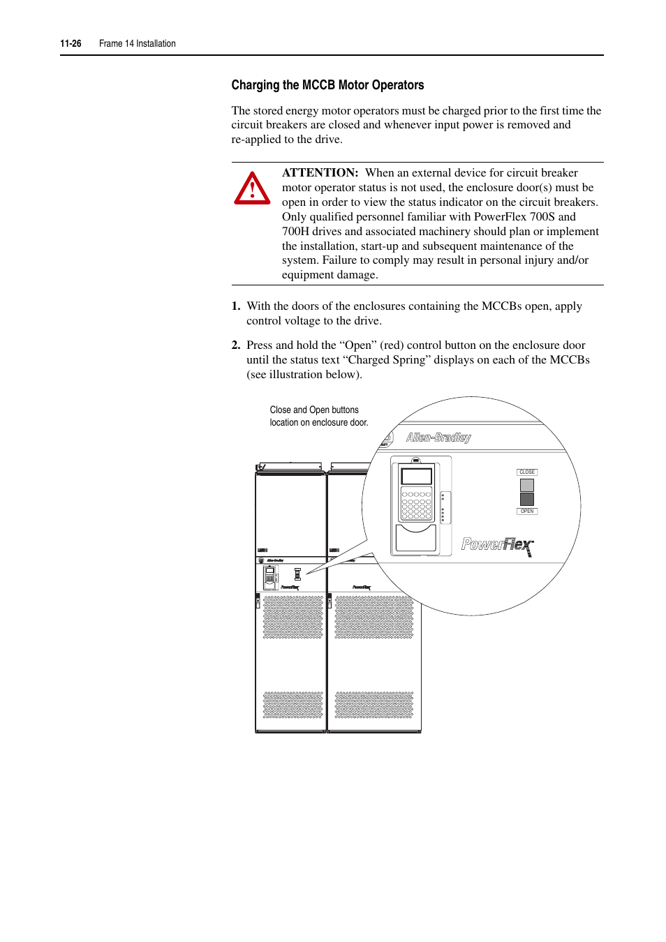 Rockwell Automation 20D PowerFlex 700H and 700S Frame 9-14 Drives Installation - A4 Size User Manual | Page 172 / 242