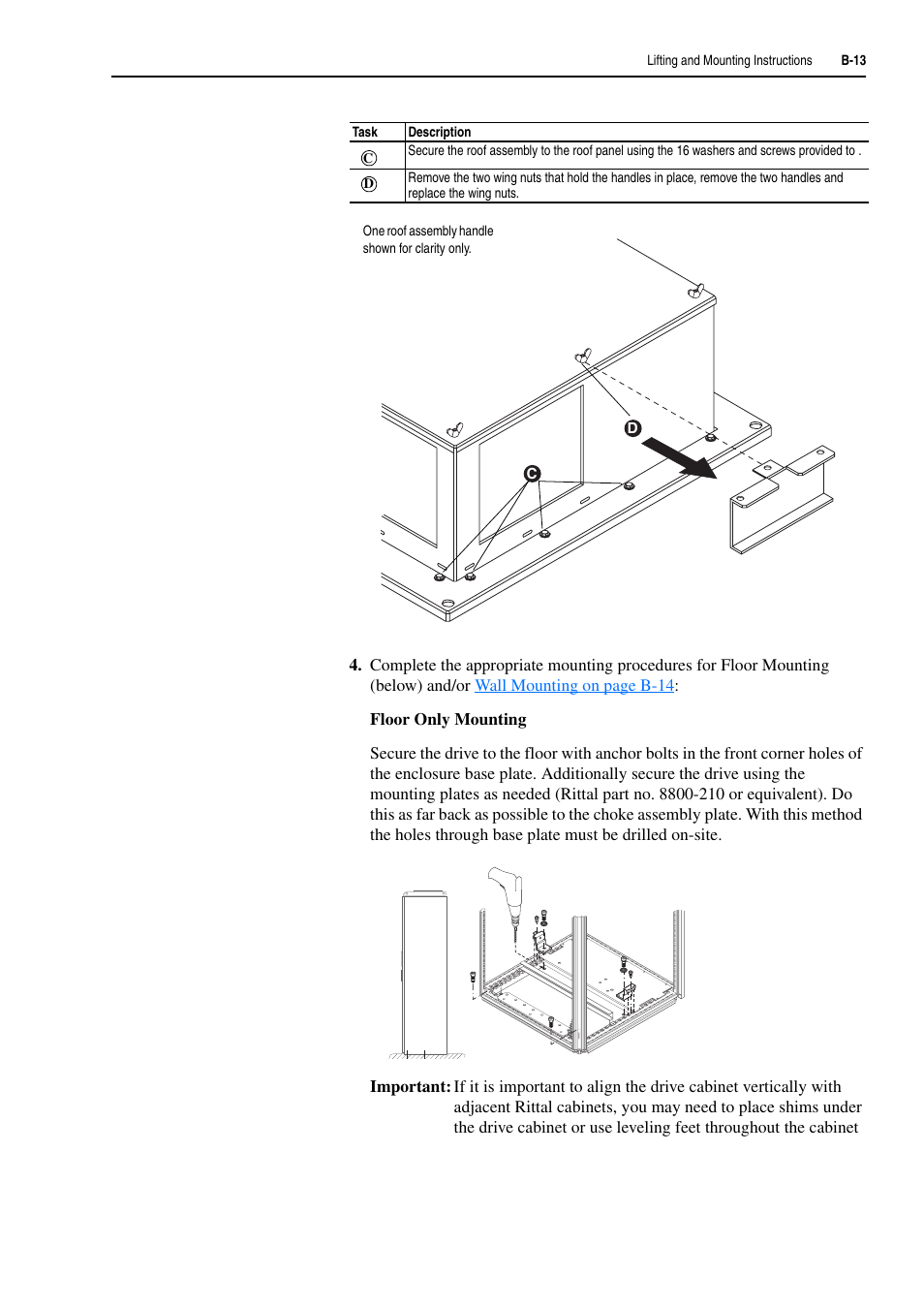 Rockwell Automation 20D PowerFlex 700H and 700S Frame 9-14 Drives Installation - A4 Size User Manual | Page 209 / 242