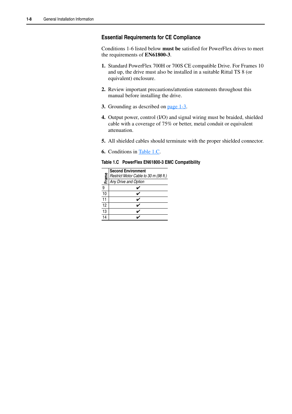 Rockwell Automation 20D PowerFlex 700H and 700S Frame 9-14 Drives Installation - A4 Size User Manual | Page 22 / 242