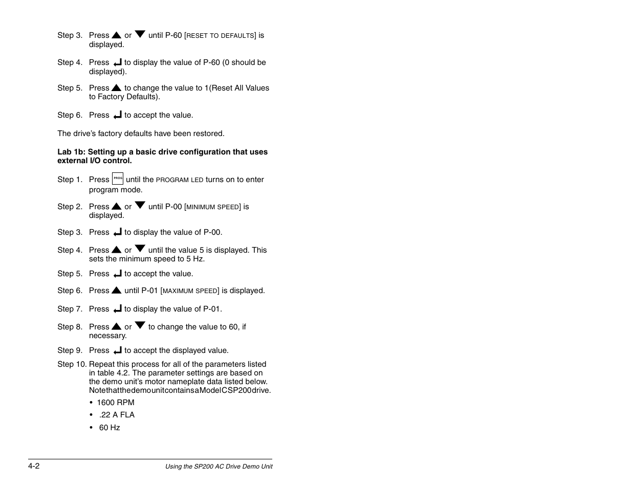 Rockwell Automation SP120 AC Drive Demo Unit User Manual | Page 14 / 26