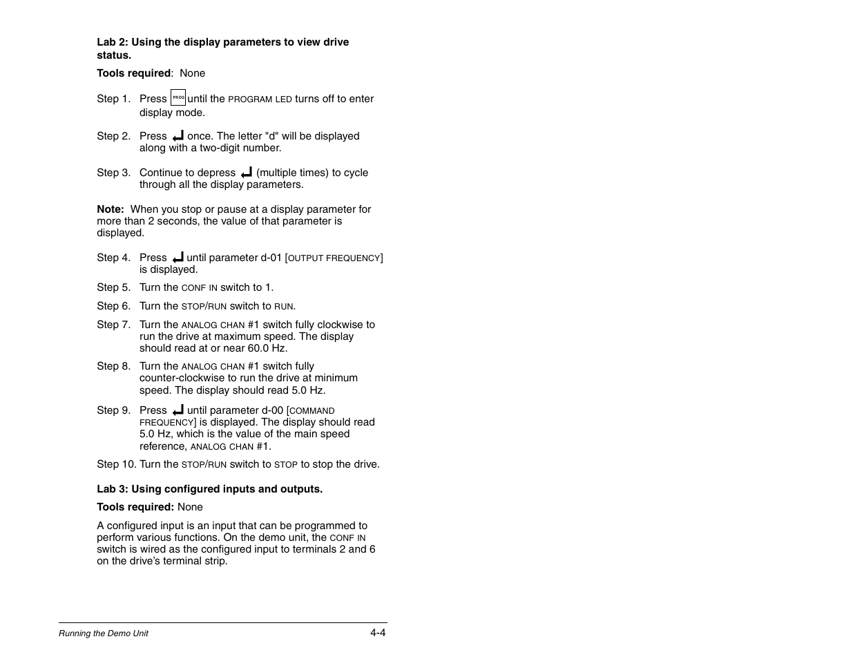 Rockwell Automation SP120 AC Drive Demo Unit User Manual | Page 16 / 26