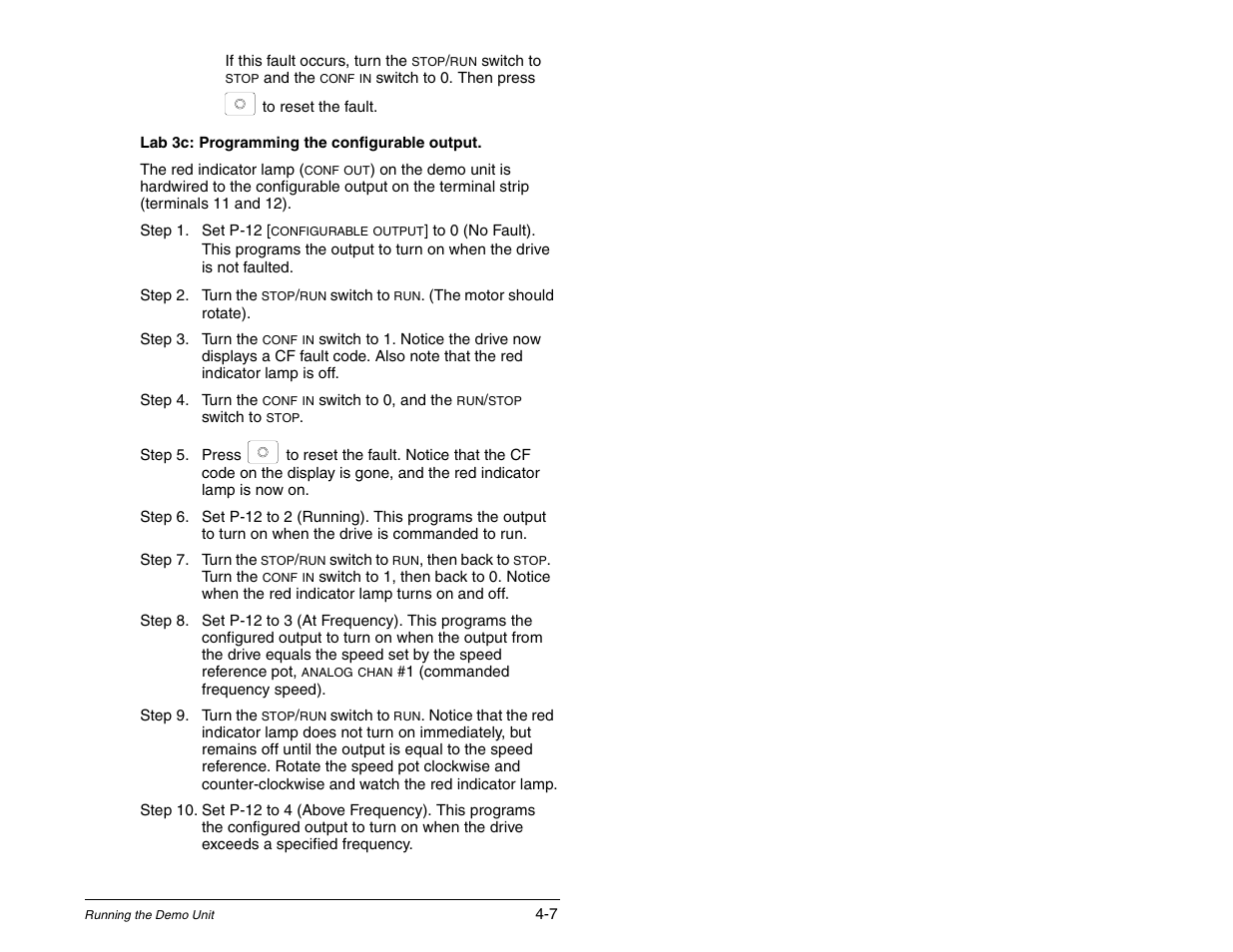 Rockwell Automation SP120 AC Drive Demo Unit User Manual | Page 19 / 26