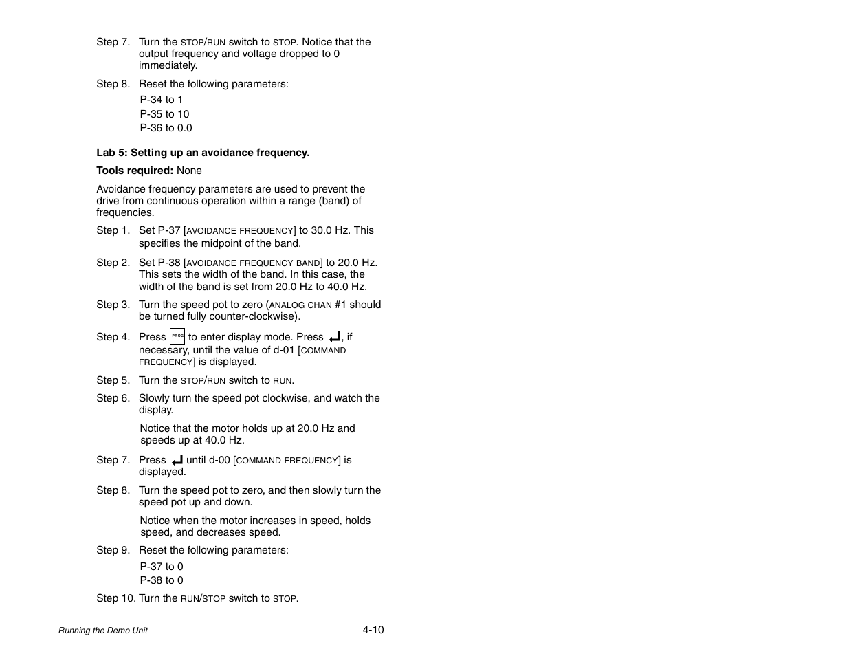 Rockwell Automation SP120 AC Drive Demo Unit User Manual | Page 22 / 26