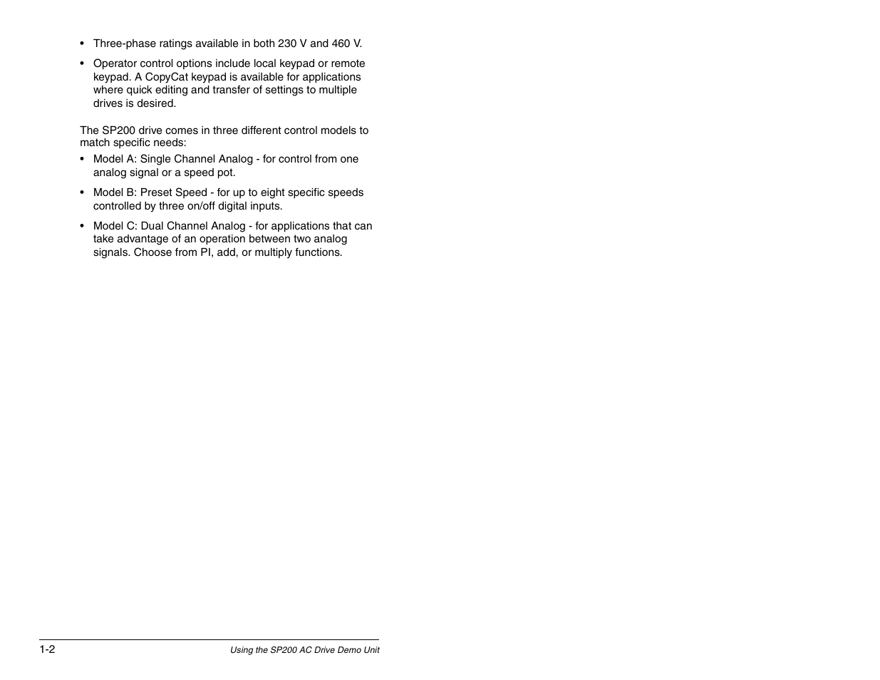 Rockwell Automation SP120 AC Drive Demo Unit User Manual | Page 6 / 26