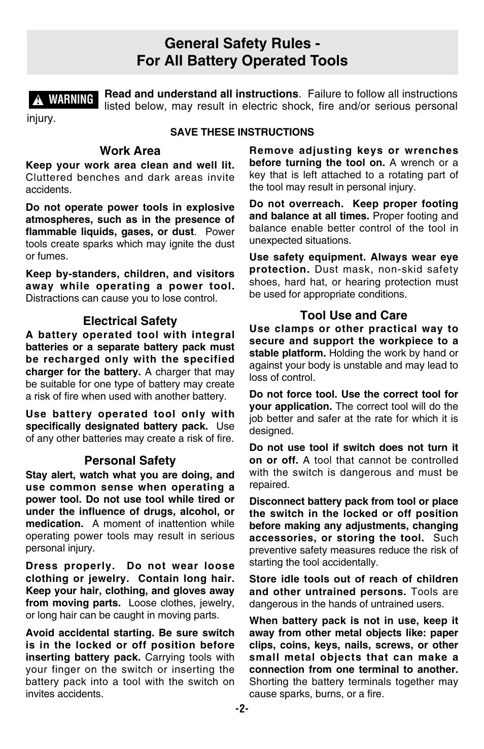 Bosch 23612 User Manual | Page 2 / 14