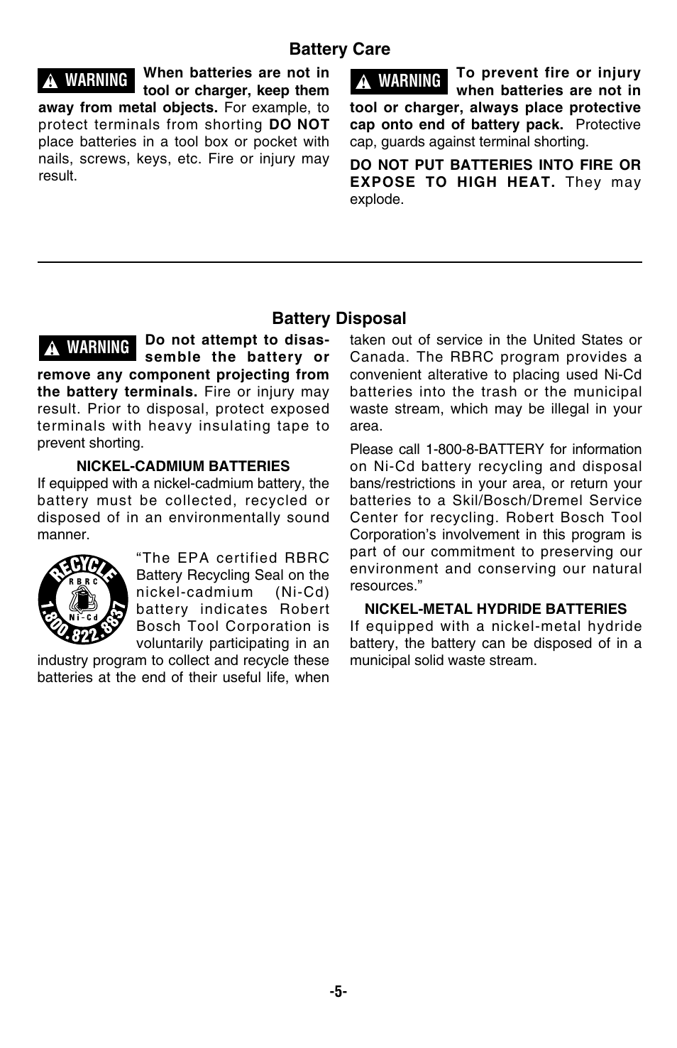 Bosch 23612 User Manual | Page 5 / 14