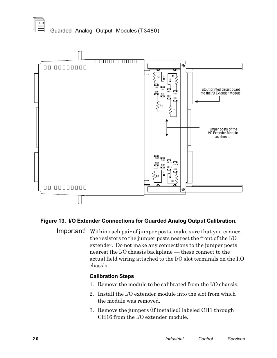 Important | Rockwell Automation T3480 ICS Regent Guarded Analog Output Modules User Manual | Page 20 / 28