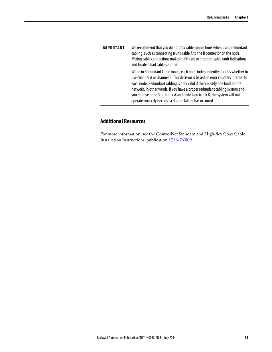 Additional resources | Rockwell Automation 1768-CNxxx ControlNet Communication Modules User Manual | Page 35 / 58