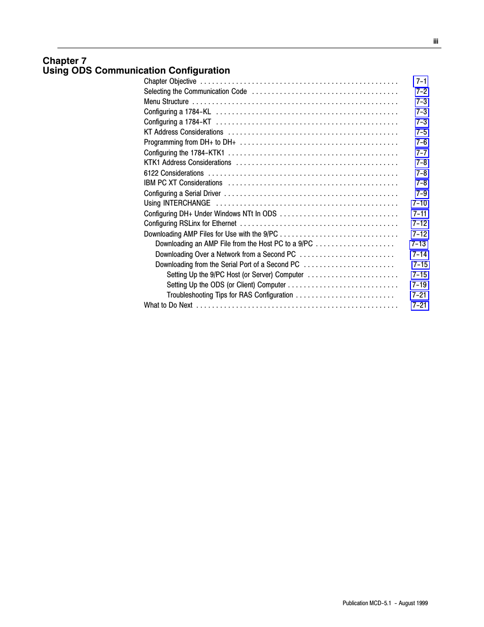 Rockwell Automation 8520-OM Offline Development System Software User Manual | Page 10 / 100