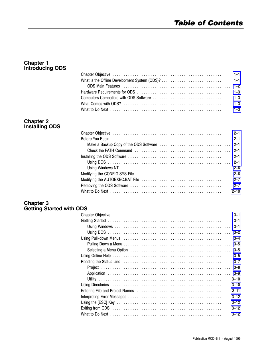 Rockwell Automation 8520-OM Offline Development System Software User Manual | Page 8 / 100
