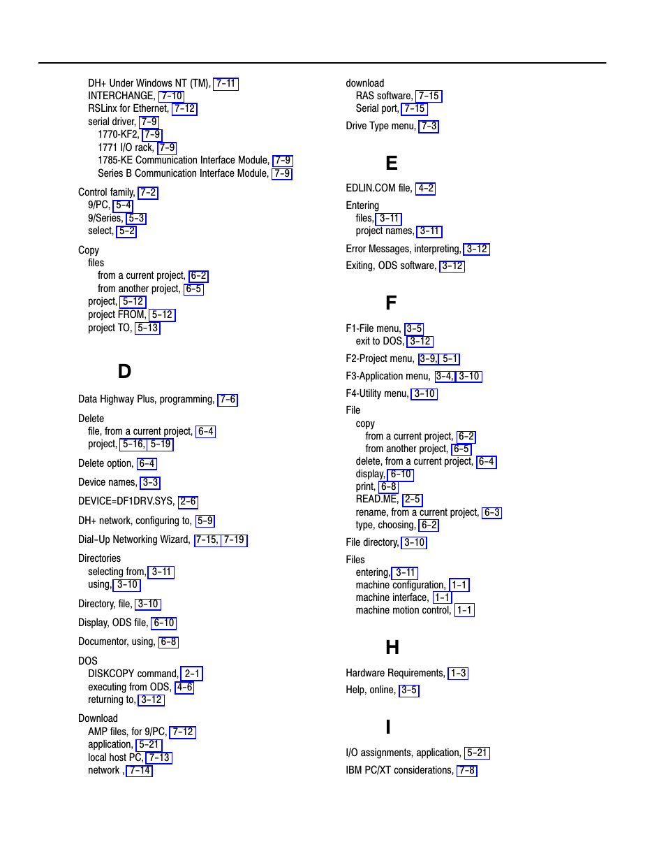 Rockwell Automation 8520-OM Offline Development System Software User Manual | Page 97 / 100