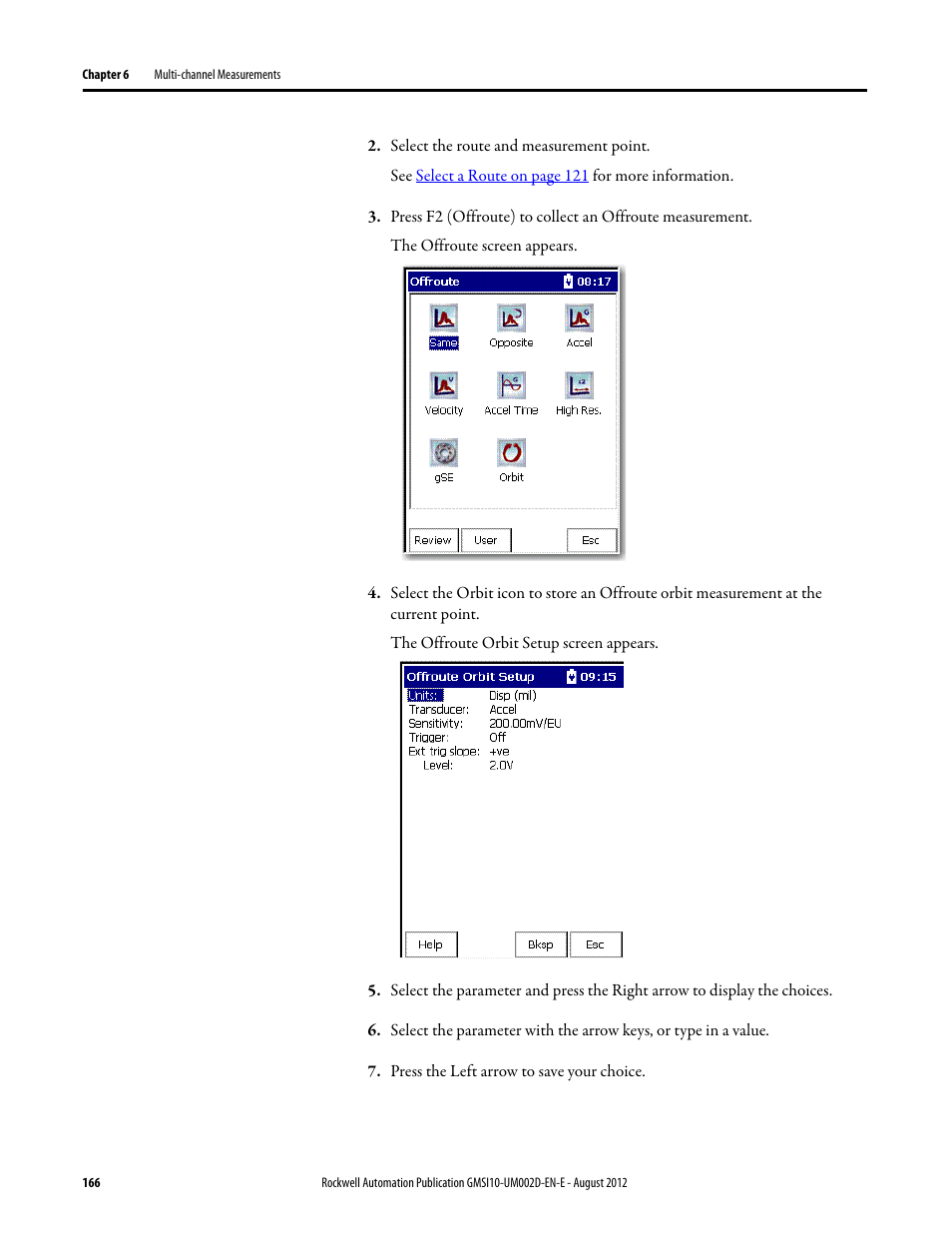 Rockwell Automation 1441-PEN25-Z Enpac 2500 Data Collector User Manual | Page 166 / 332