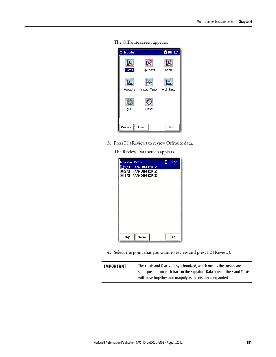Rockwell Automation 1441-PEN25-Z Enpac 2500 Data Collector User Manual | Page 181 / 332