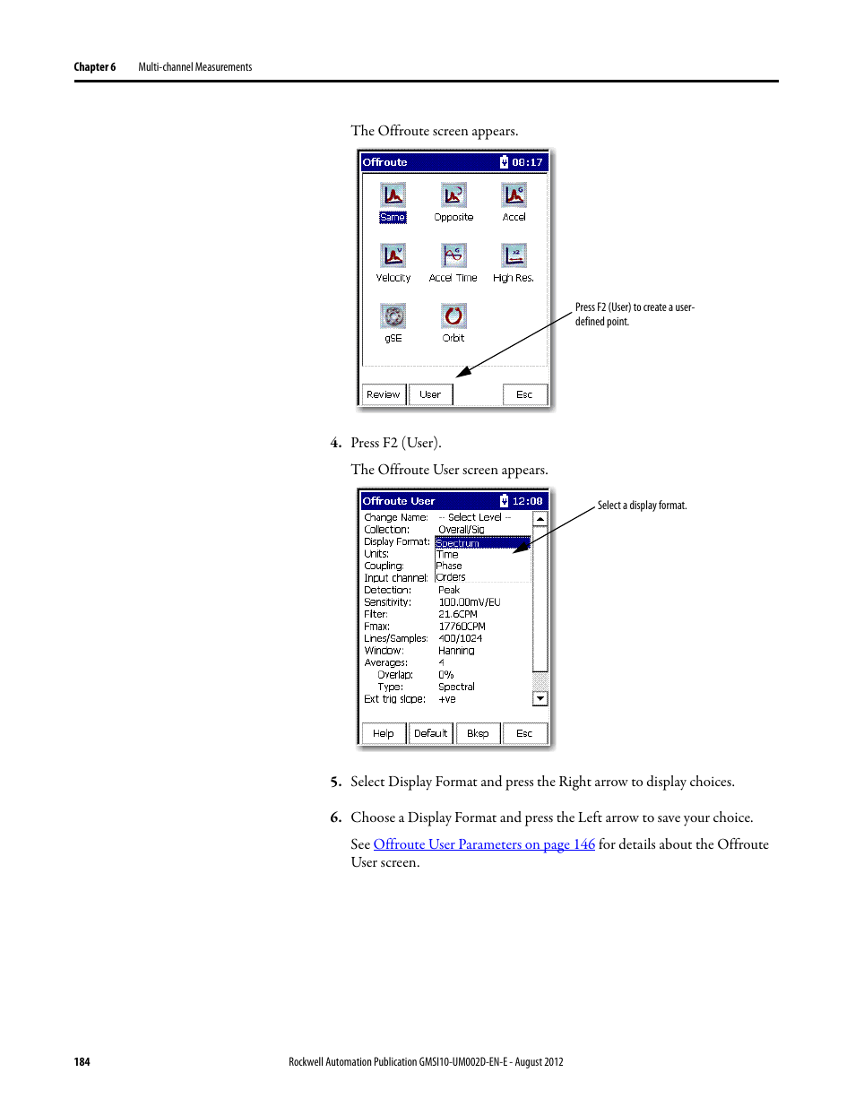 Rockwell Automation 1441-PEN25-Z Enpac 2500 Data Collector User Manual | Page 184 / 332