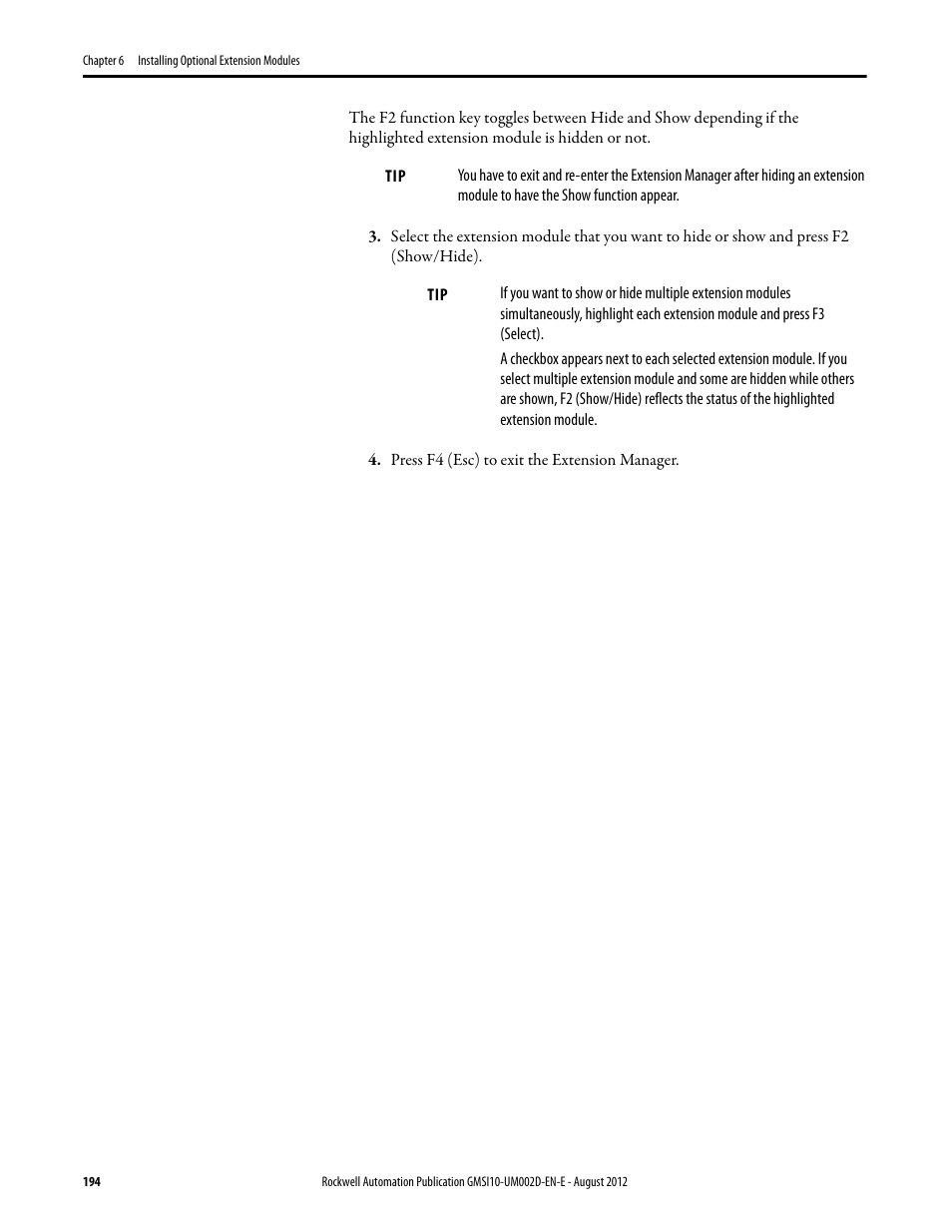 Rockwell Automation 1441-PEN25-Z Enpac 2500 Data Collector User Manual | Page 194 / 332