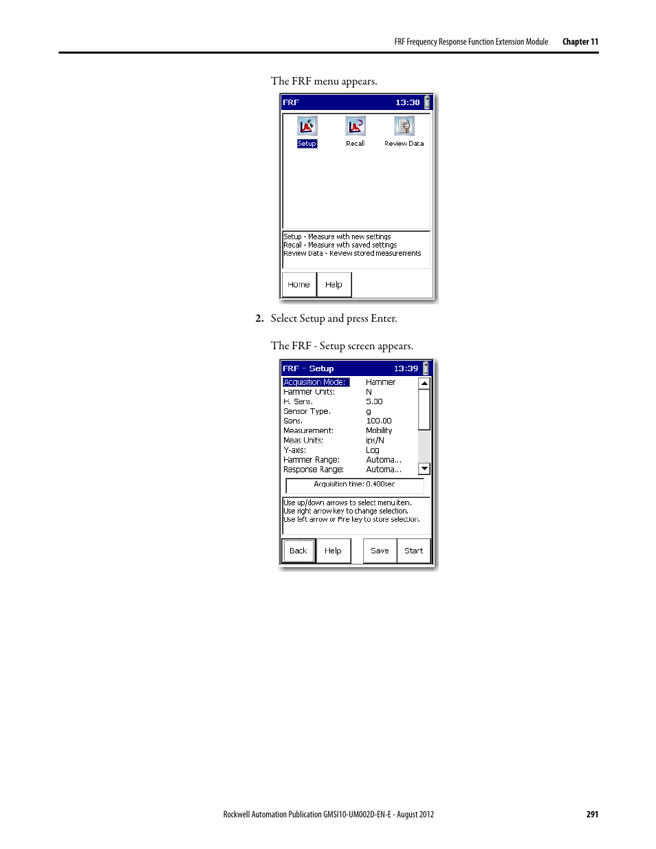 Rockwell Automation 1441-PEN25-Z Enpac 2500 Data Collector User Manual | Page 291 / 332