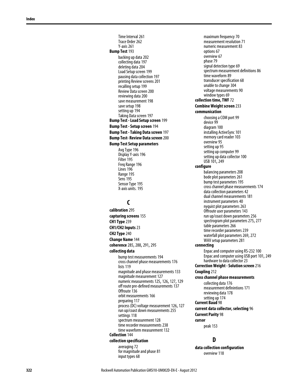 Rockwell Automation 1441-PEN25-Z Enpac 2500 Data Collector User Manual | Page 322 / 332