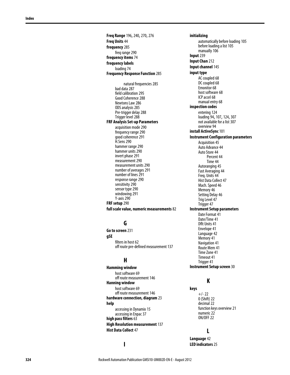 Rockwell Automation 1441-PEN25-Z Enpac 2500 Data Collector User Manual | Page 324 / 332