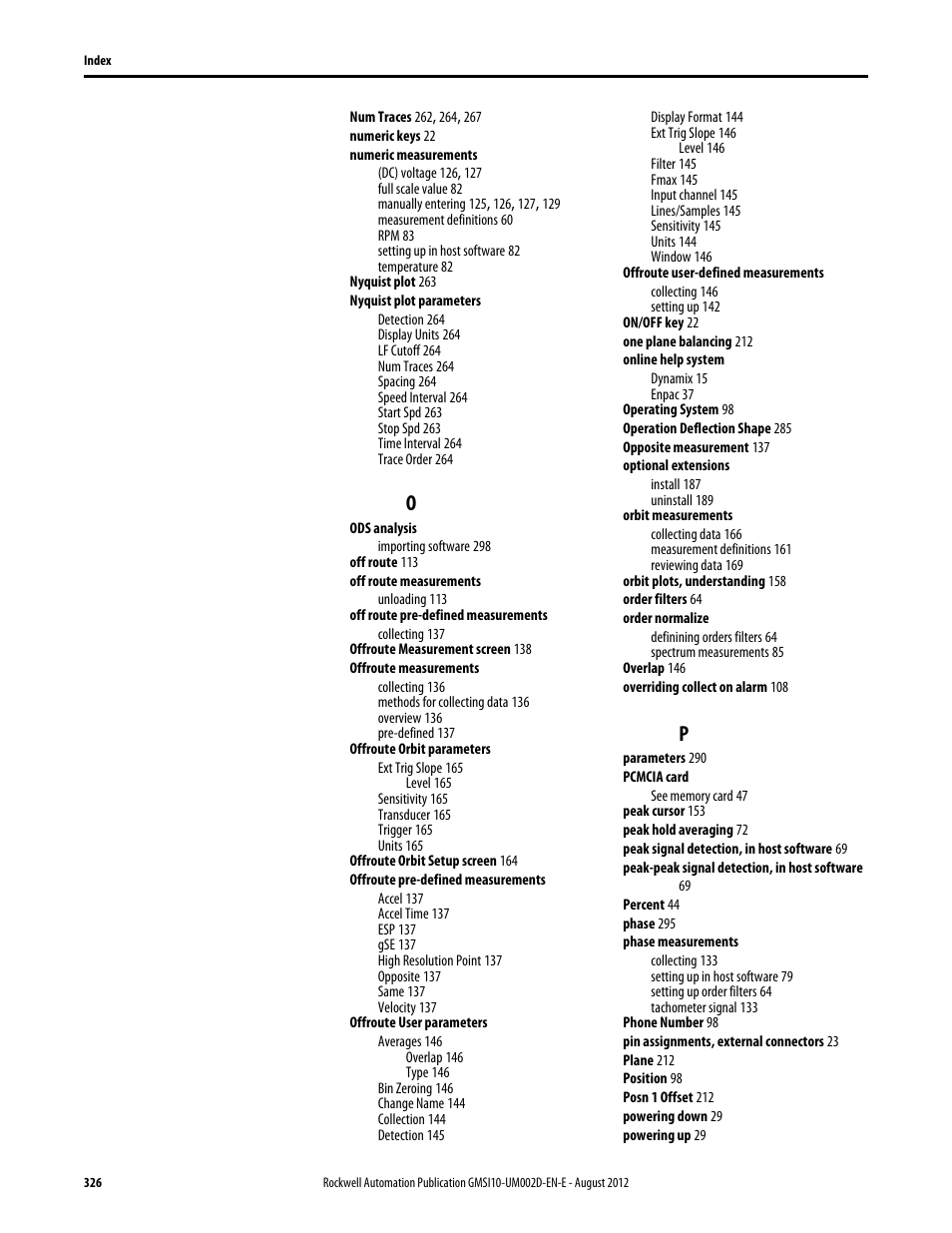 Rockwell Automation 1441-PEN25-Z Enpac 2500 Data Collector User Manual | Page 326 / 332