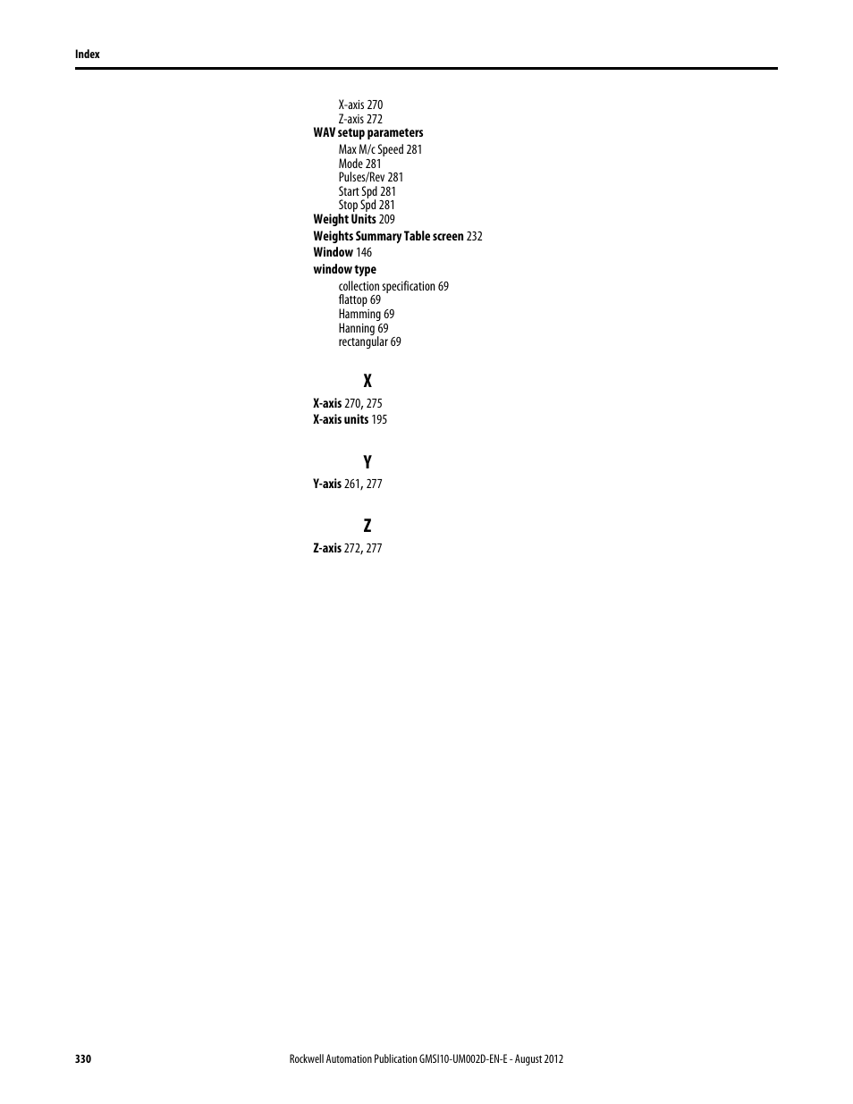 Rockwell Automation 1441-PEN25-Z Enpac 2500 Data Collector User Manual | Page 330 / 332
