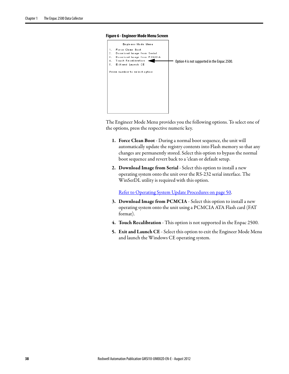 Rockwell Automation 1441-PEN25-Z Enpac 2500 Data Collector User Manual | Page 38 / 332