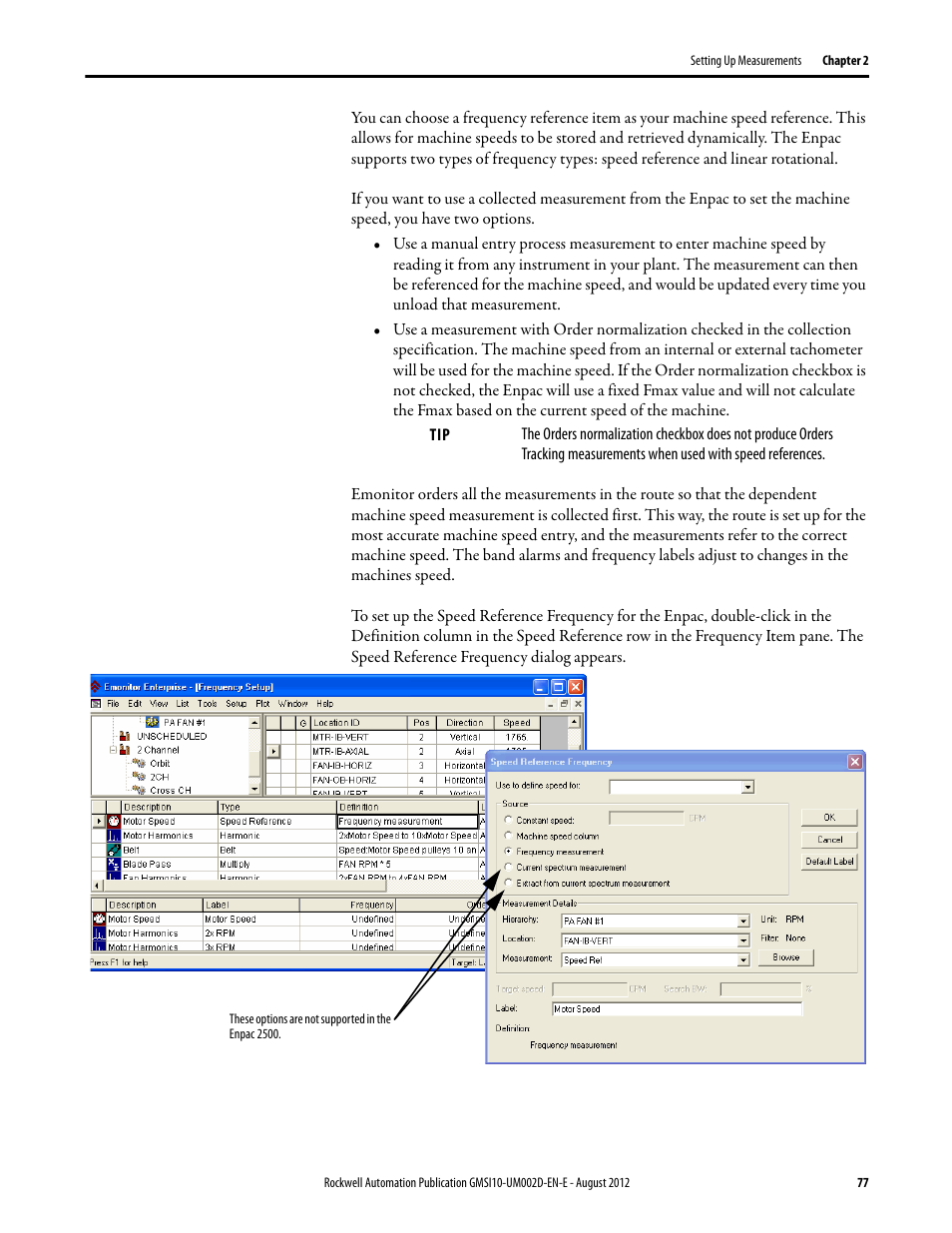 Rockwell Automation 1441-PEN25-Z Enpac 2500 Data Collector User Manual | Page 77 / 332