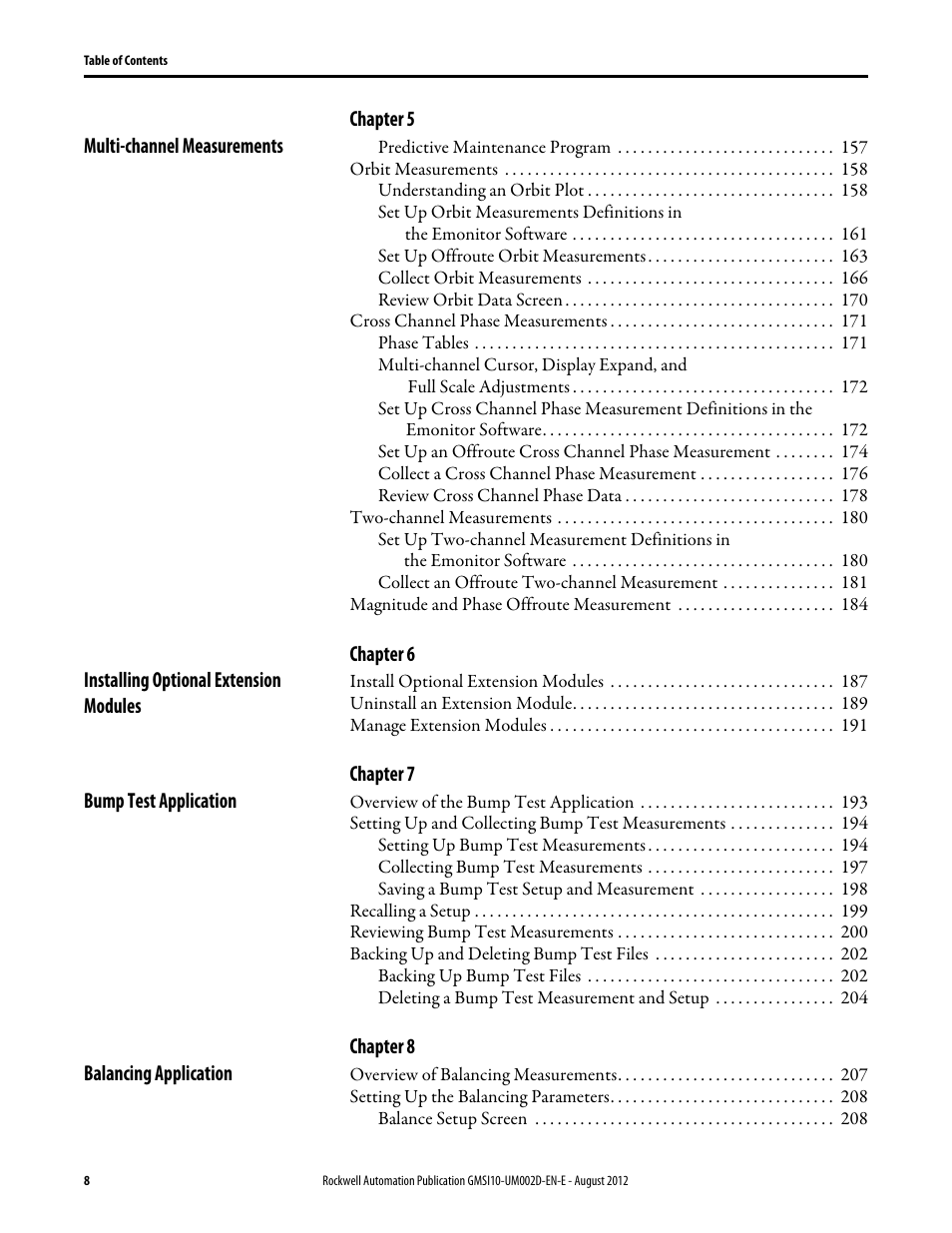 Rockwell Automation 1441-PEN25-Z Enpac 2500 Data Collector User Manual | Page 8 / 332