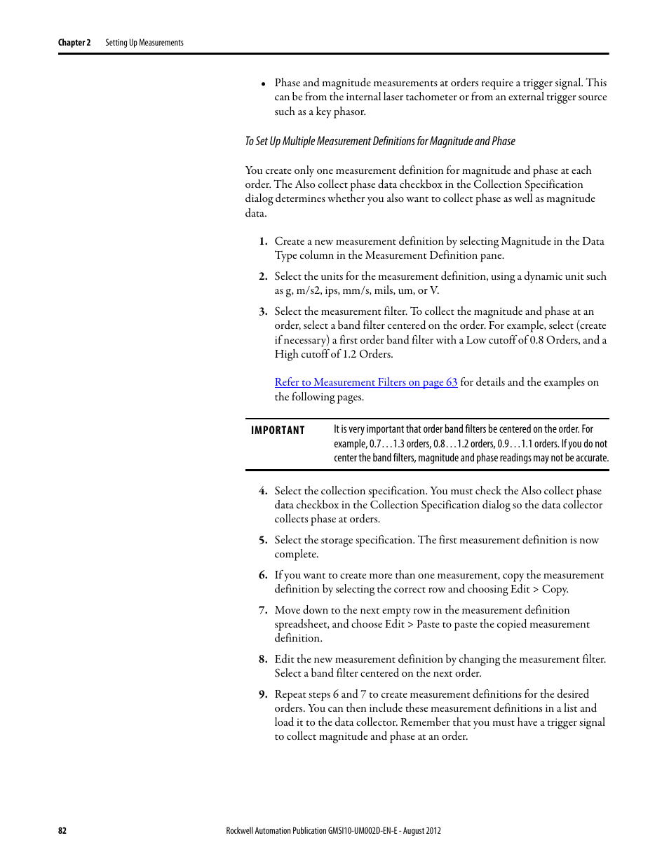 Rockwell Automation 1441-PEN25-Z Enpac 2500 Data Collector User Manual | Page 82 / 332