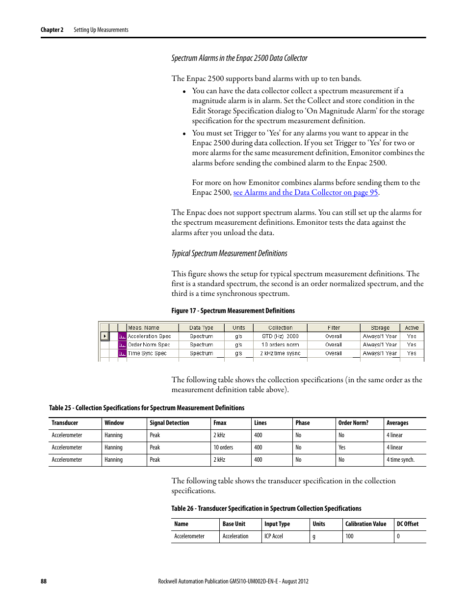 Rockwell Automation 1441-PEN25-Z Enpac 2500 Data Collector User Manual | Page 88 / 332