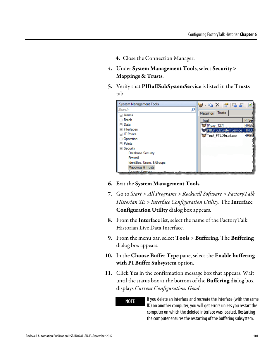 Rockwell Automation FactoryTalk Historian SE 3.01 Installation and Configuration Guide User Manual | Page 101 / 146