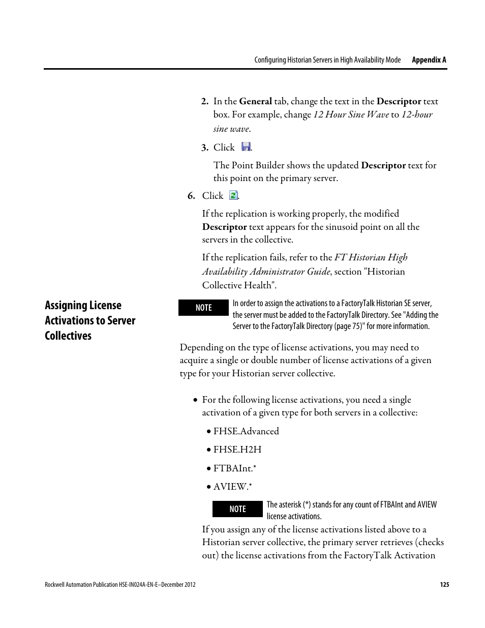 Rockwell Automation FactoryTalk Historian SE 3.01 Installation and Configuration Guide User Manual | Page 125 / 146