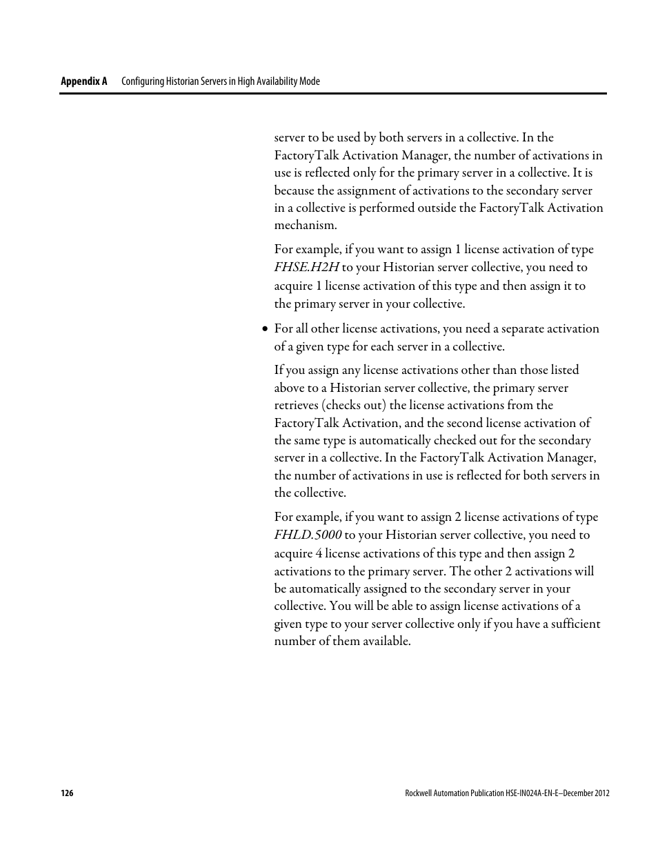 Rockwell Automation FactoryTalk Historian SE 3.01 Installation and Configuration Guide User Manual | Page 126 / 146