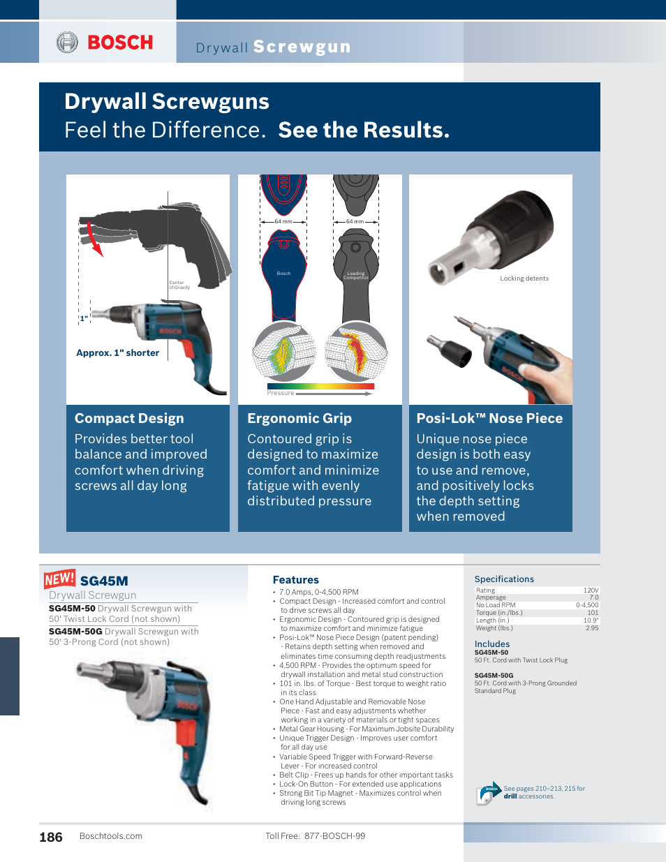 Screwgun, Hfiz\m8<^lb`g, K`hghfb\8?kbi | Hhlb¦dhd½8fhl^8hb, Dr ywall, Sg45m | Bosch SG45M User Manual | Page 2 / 32