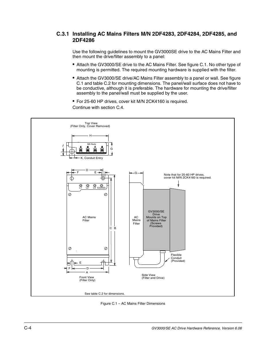 Rockwell Automation GV3000/SE AC Drive Ver. 6.06 Hdwe Ref., Installation, and Troubleshooting Manual User Manual | Page 112 / 128